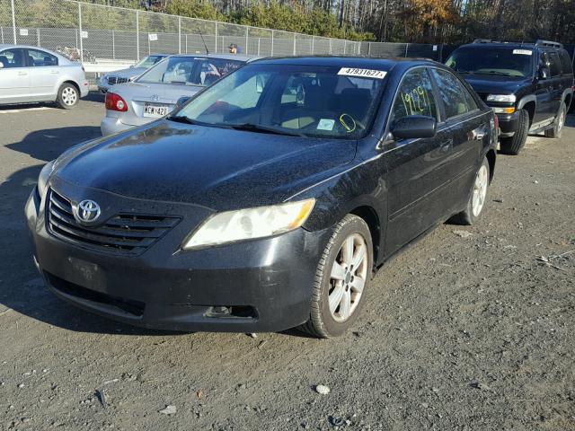4T1BE46K39U265166 - 2009 TOYOTA CAMRY BASE BLACK photo 2
