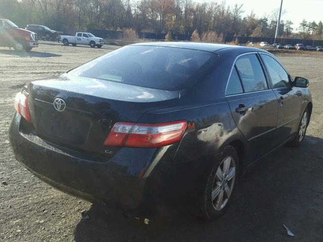 4T1BE46K39U265166 - 2009 TOYOTA CAMRY BASE BLACK photo 4