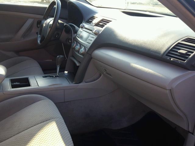 4T1BE46K39U265166 - 2009 TOYOTA CAMRY BASE BLACK photo 5