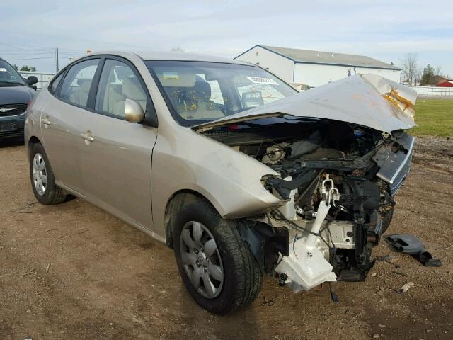 KMHDU46D78U513642 - 2008 HYUNDAI ELANTRA GL TAN photo 1