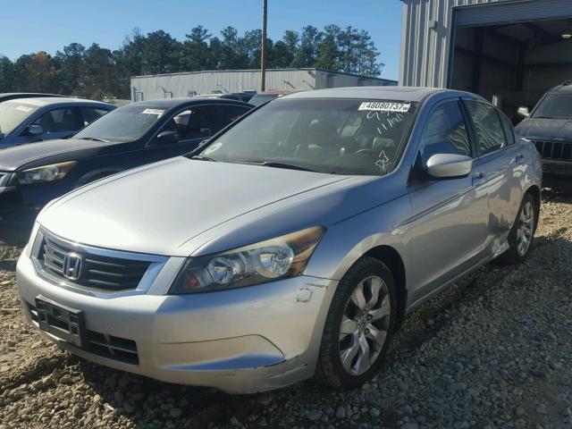 1HGCP26859A139616 - 2009 HONDA ACCORD EXL SILVER photo 2