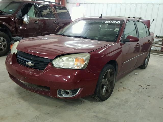 1G1ZU57N77F243864 - 2007 CHEVROLET MALIBU LTZ MAROON photo 2