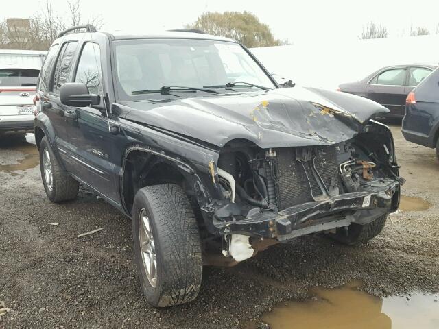 1J4GL58K23W525324 - 2003 JEEP LIBERTY LI BLACK photo 1