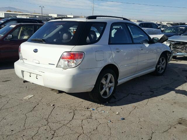 JF1GG61687H815189 - 2007 SUBARU IMPREZA 2. WHITE photo 4