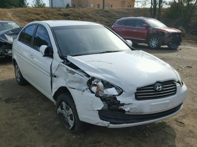 KMHCN4AC9AU493293 - 2010 HYUNDAI ACCENT GLS WHITE photo 1