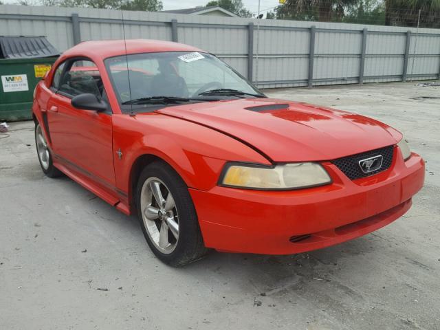 1FAFP4045YF140124 - 2000 FORD MUSTANG RED photo 1