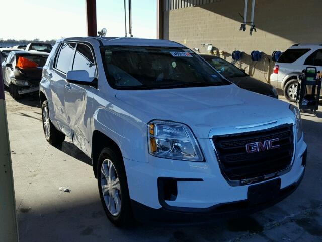 2GKALMEK8H6185466 - 2017 GMC TERRAIN SL WHITE photo 1