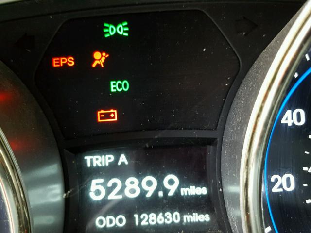 5NPEB4AC8DH682716 - 2013 HYUNDAI SONATA GLS BLUE photo 8