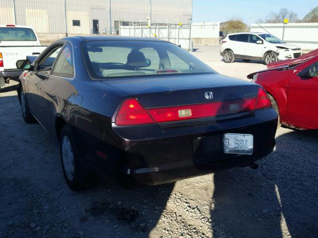 1HGCG3147XA026032 - 1999 HONDA ACCORD LX BURGUNDY photo 3