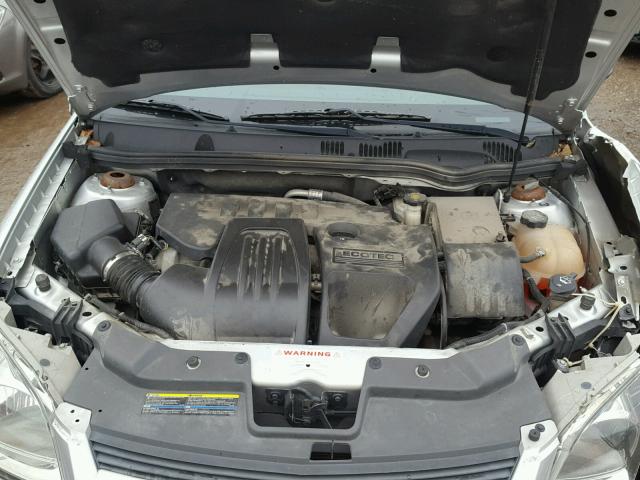 1G1AD5F52A7181757 - 2010 CHEVROLET COBALT 1LT SILVER photo 7