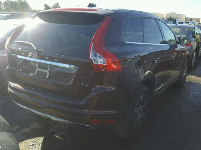 YV449MDD4F2617343 - 2015 VOLVO XC60 T6 BROWN photo 4