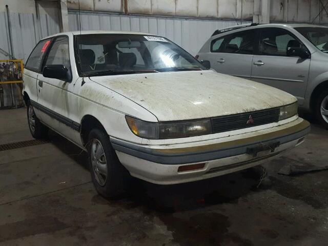 JA3CU24X2LU035381 - 1990 MITSUBISHI MIRAGE WHITE photo 1