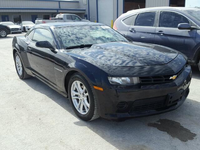 2G1FA1E31E9254192 - 2014 CHEVROLET CAMARO LS BLACK photo 1