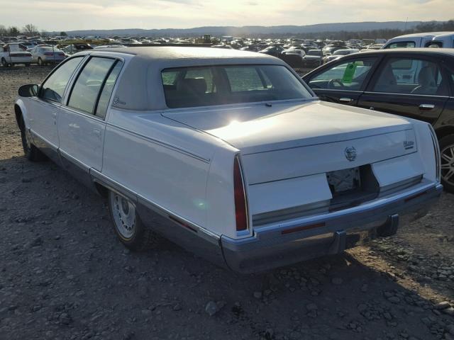 1G6DW52P7TR715108 - 1996 CADILLAC FLEETWOOD WHITE photo 3