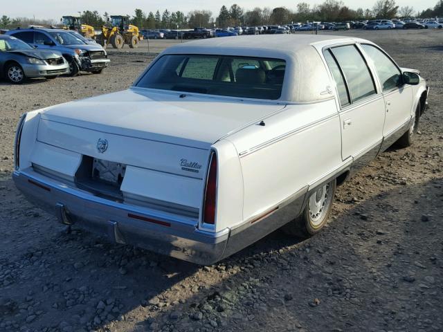 1G6DW52P7TR715108 - 1996 CADILLAC FLEETWOOD WHITE photo 4