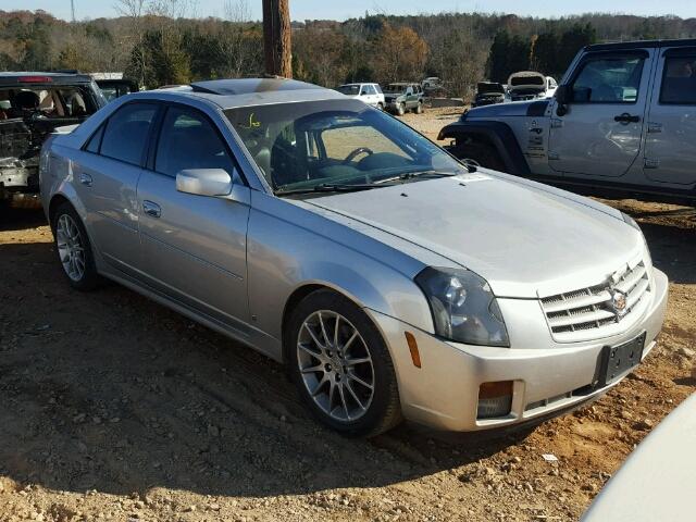 1G6DP577670130357 - 2007 CADILLAC CTS HI FEA SILVER photo 1