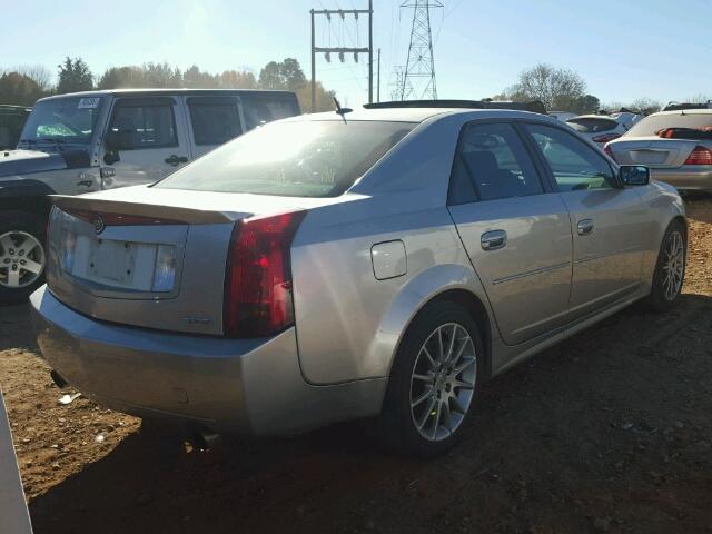 1G6DP577670130357 - 2007 CADILLAC CTS HI FEA SILVER photo 4