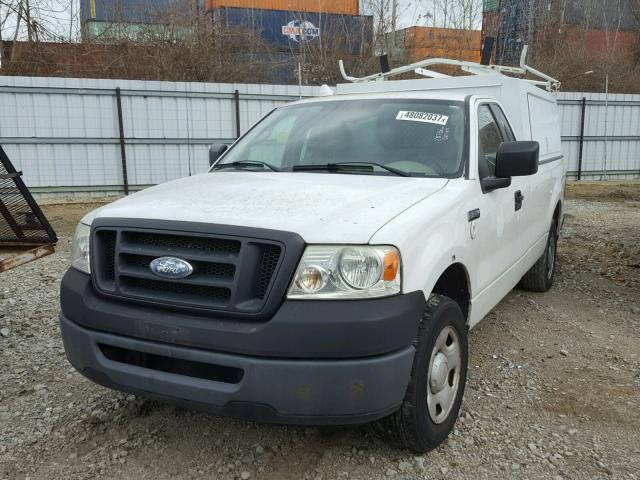 1FTRF12278KC36123 - 2008 FORD F150 WHITE photo 2