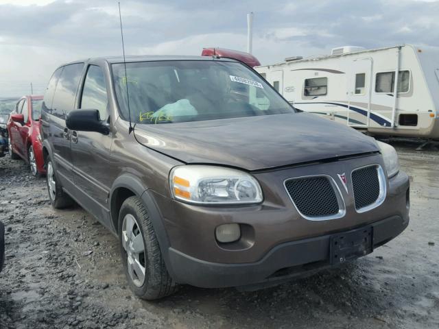 1GMDU03108D194748 - 2008 PONTIAC MONTANA SV BROWN photo 1