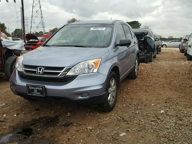 JHLRE3H49BC002688 - 2011 HONDA CR-V SE BLUE photo 2