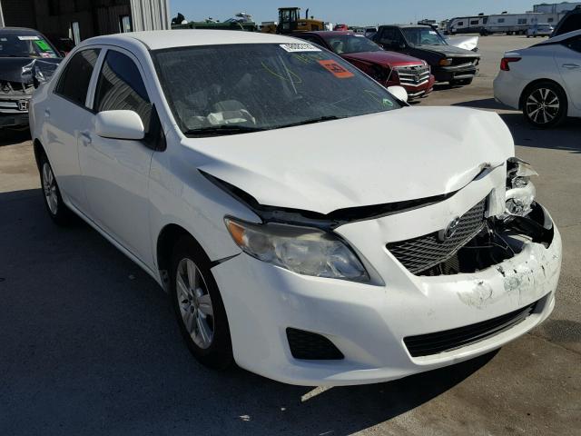 JTDBU4EE4A9111477 - 2010 TOYOTA COROLLA BA WHITE photo 1