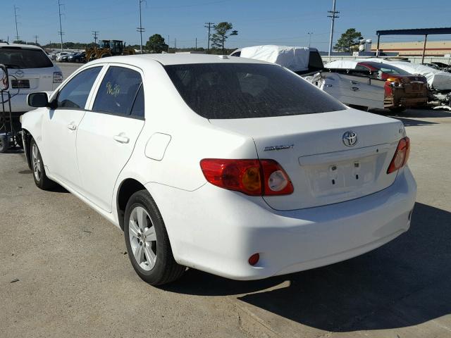 JTDBU4EE4A9111477 - 2010 TOYOTA COROLLA BA WHITE photo 3