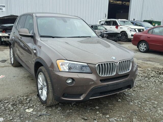 5UXWX9C5XE0D16709 - 2014 BMW X3 XDRIVE2 BROWN photo 1