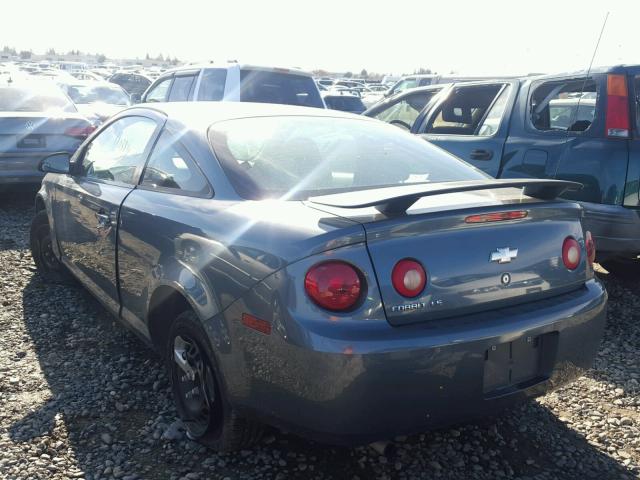 1G1AK15F867718468 - 2006 CHEVROLET COBALT LS BLUE photo 3