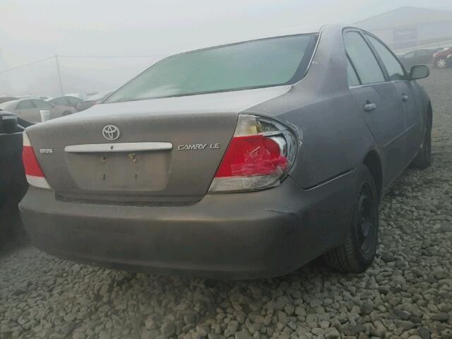 4T1BE32K76U671642 - 2006 TOYOTA CAMRY LE GRAY photo 4