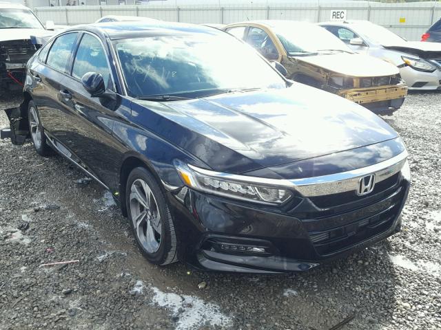 1HGCV1F55JA135608 - 2018 HONDA ACCORD EXL 黑色 照片 1