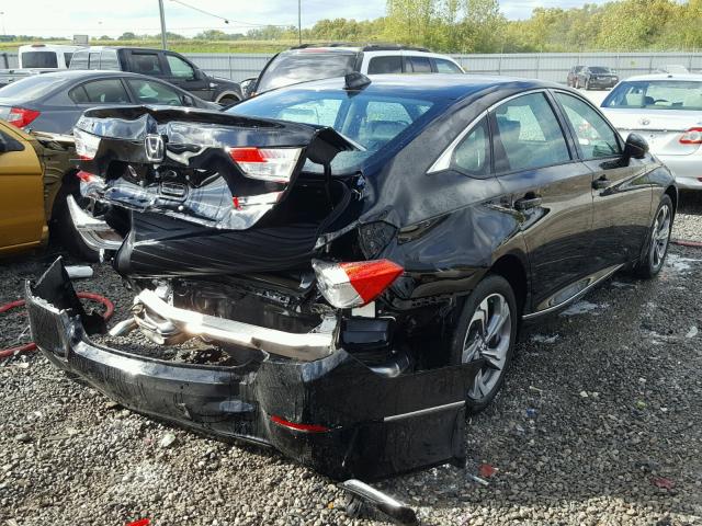 1HGCV1F55JA135608 - 2018 HONDA ACCORD EXL 黑色 照片 4