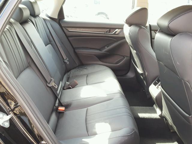 1HGCV1F55JA135608 - 2018 HONDA ACCORD EXL 黑色 照片 6