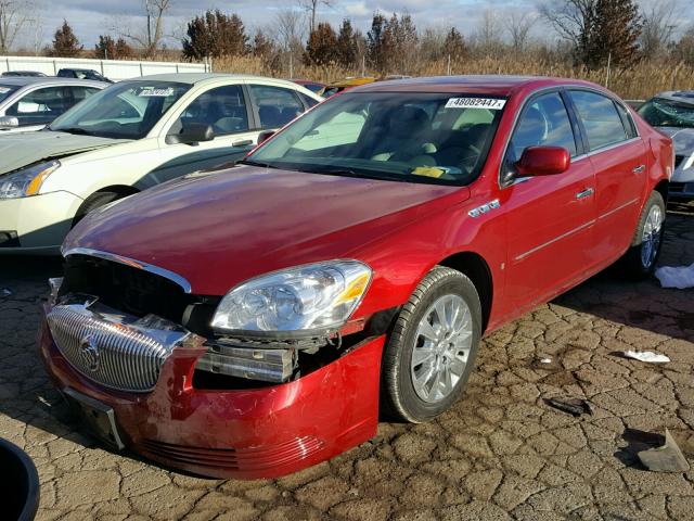 1G4HD57M49U149204 - 2009 BUICK LUCERNE CX RED photo 2