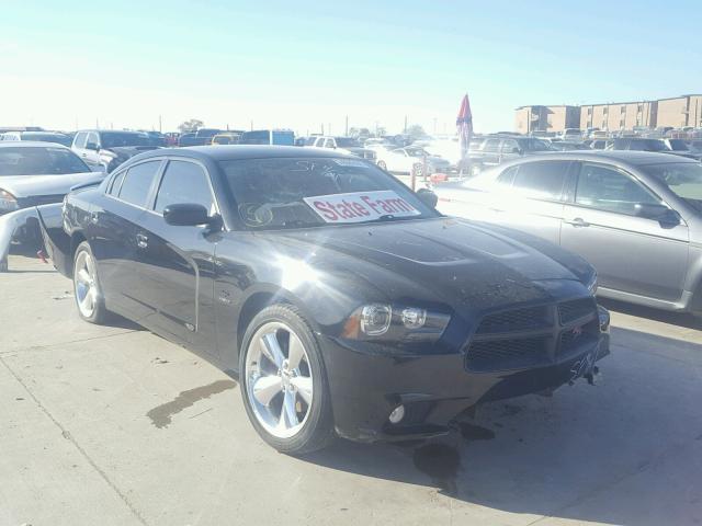 2C3CDXCT2EH334361 - 2014 DODGE CHARGER R/ BLACK photo 1