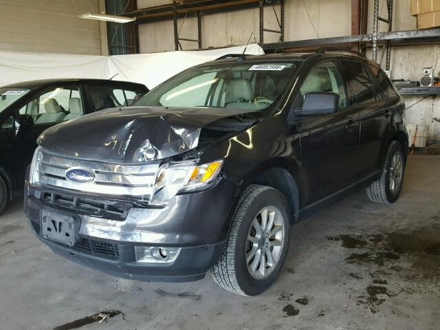 2FMDK38C77BA88688 - 2007 FORD EDGE SEL GRAY photo 2