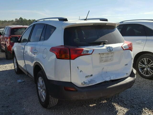 JTMZFREV6DD020122 - 2013 TOYOTA RAV4 LE Ağ foto 3