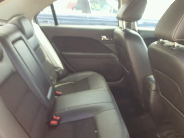 3FAHP07Z39R212610 - 2009 FORD FUSION SE RED photo 6