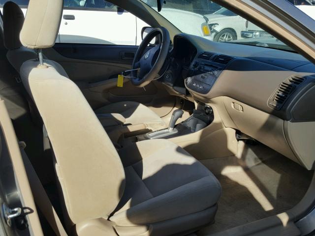 1HGEM22983L048786 - 2003 HONDA CIVIC EX BROWN photo 5