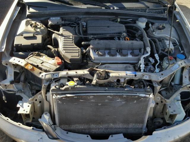 1HGEM22983L048786 - 2003 HONDA CIVIC EX ყავისფერი ფოტო 7