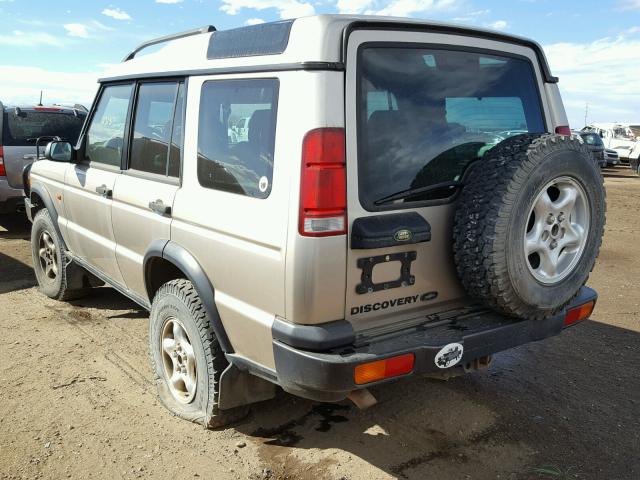 SALTY1247YA274287 - 2000 LAND ROVER DISCOVERY TAN photo 3