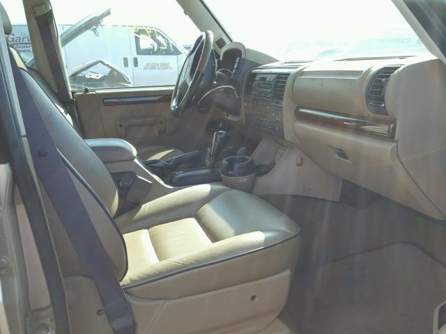 SALTY1247YA274287 - 2000 LAND ROVER DISCOVERY TAN photo 5