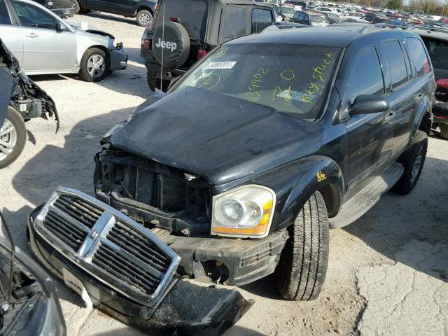 1D4HD48D44F139902 - 2004 DODGE DURANGO SL BLACK photo 2