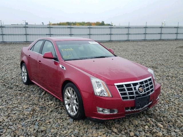 1G6DS5E31C0114320 - 2012 CADILLAC CTS PREMIU RED photo 1
