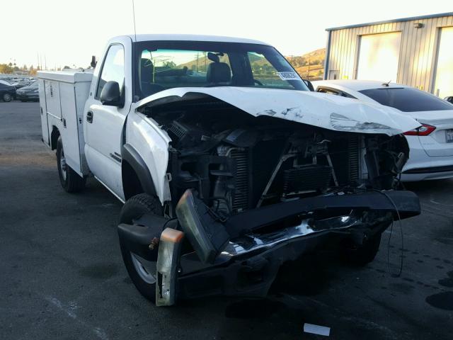 1GBHC24143E128598 - 2003 CHEVROLET SILVERADO WHITE photo 1