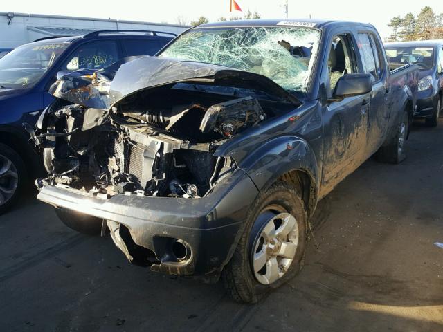 1N6AD0FV7CC432449 - 2012 NISSAN FRONTIER S GRAY photo 2