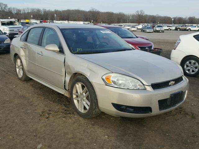 2G1WC5E31C1156034 - 2012 CHEVROLET IMPALA LTZ CREAM photo 1