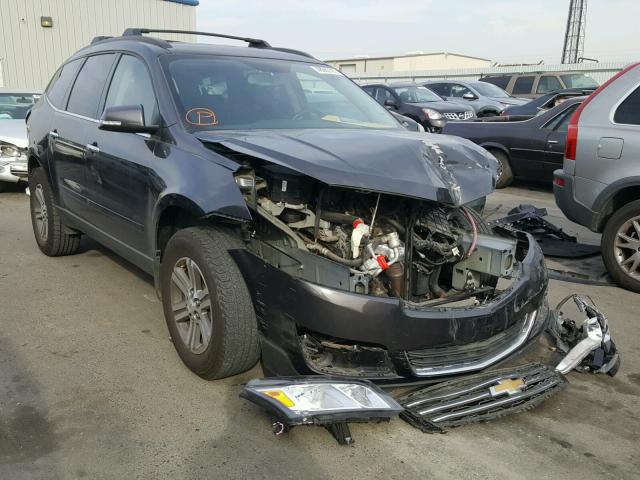 1GNKVGKD7GJ343015 - 2016 CHEVROLET TRAVERSE L CHARCOAL photo 1