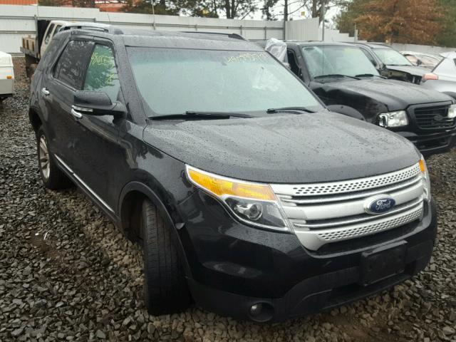 1FM5K7D87EGC50287 - 2014 FORD EXPLORER X BLACK photo 1