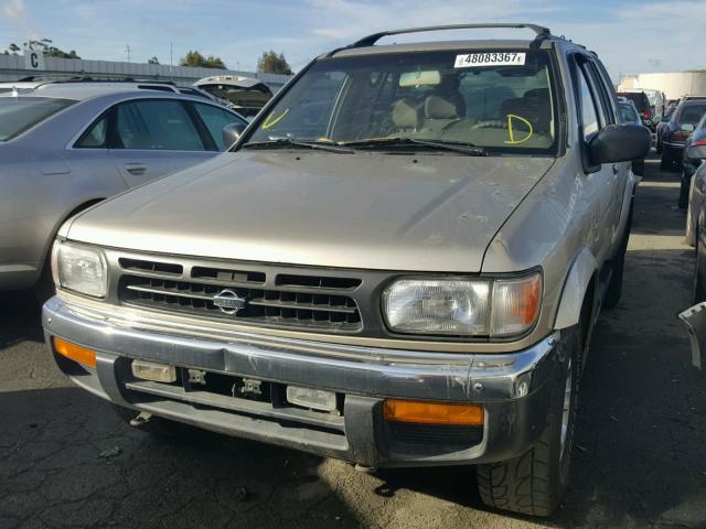 JN8AR05S3XW295658 - 1999 NISSAN PATHFINDER GOLD photo 2