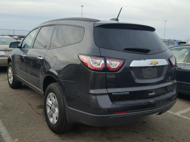 1GNKRFED4HJ105277 - 2017 CHEVROLET TRAVERSE L CHARCOAL photo 3